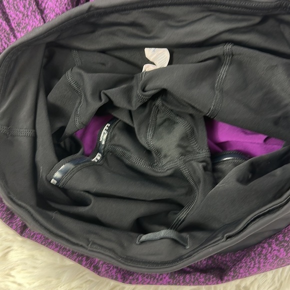 Lululemon Circuit Breaker Skirt (Tall) Circuit Aurora Black / Black - Picture 5 of 8